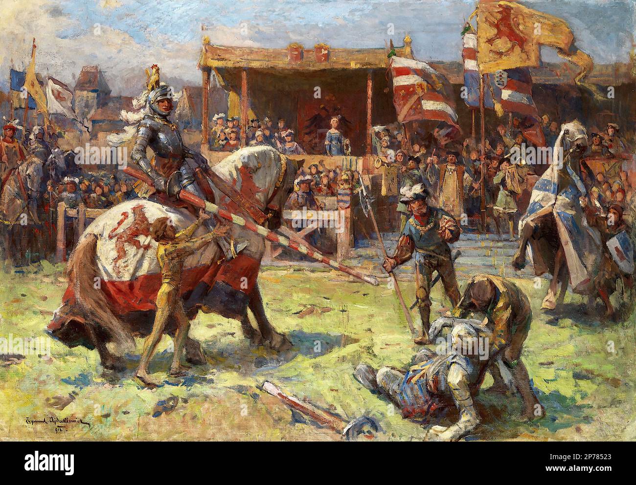 Ajdukiewicz Zygmunt - Turniej - Polska Szkoła - - Ajdukiewicz Zygmunt - the Tournament - Polish School - Stock Photo