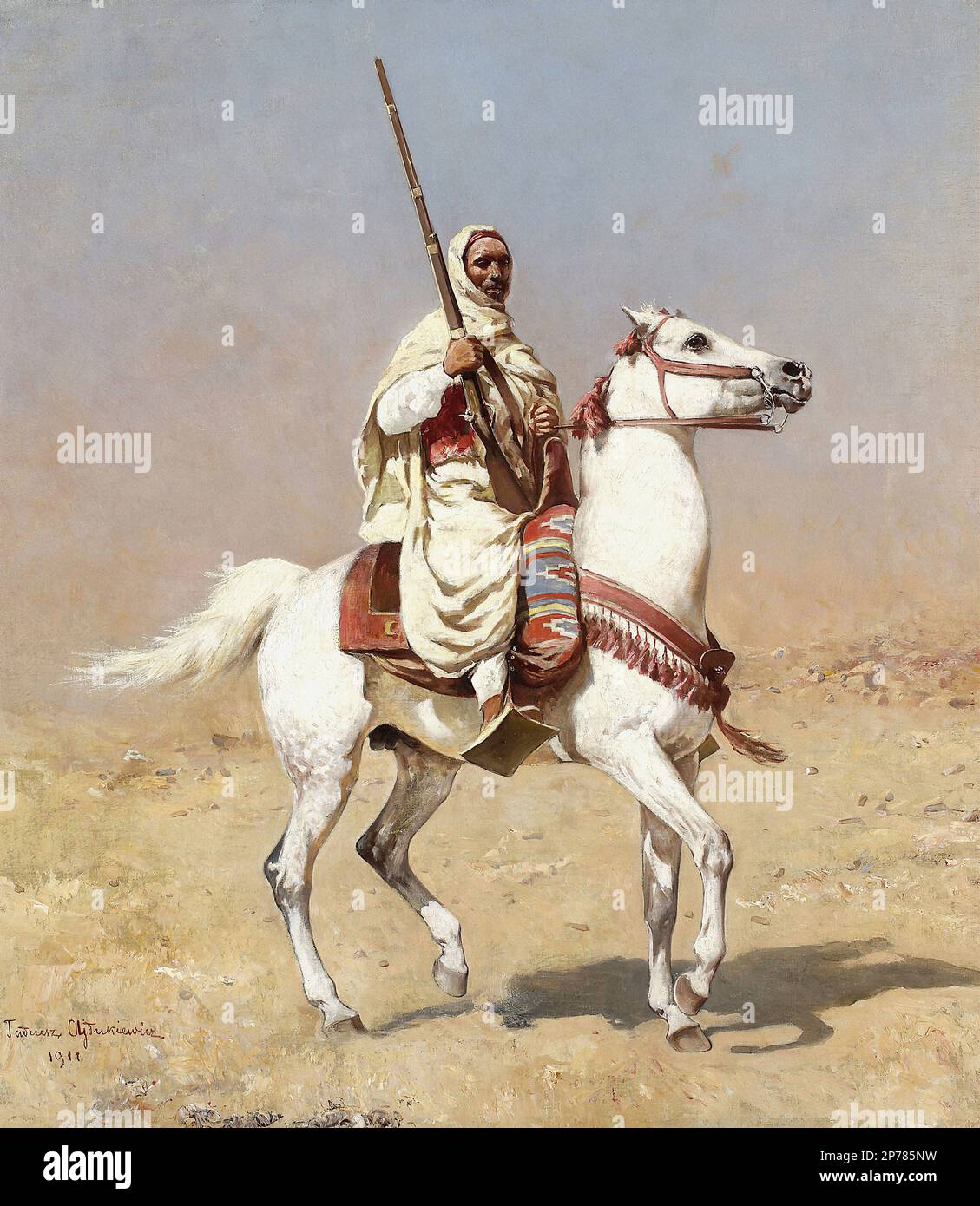 Ajdukiewicz Tadeusz - Arab na siwym koniu - Polska Szkoła ...