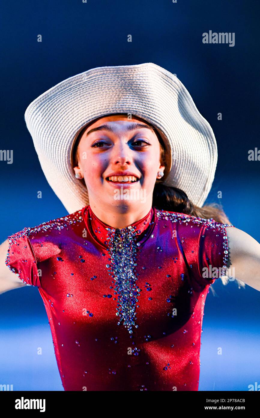 Kaiya RUITER (CAN), during the Exhibition Gala, at the ISU World Junior