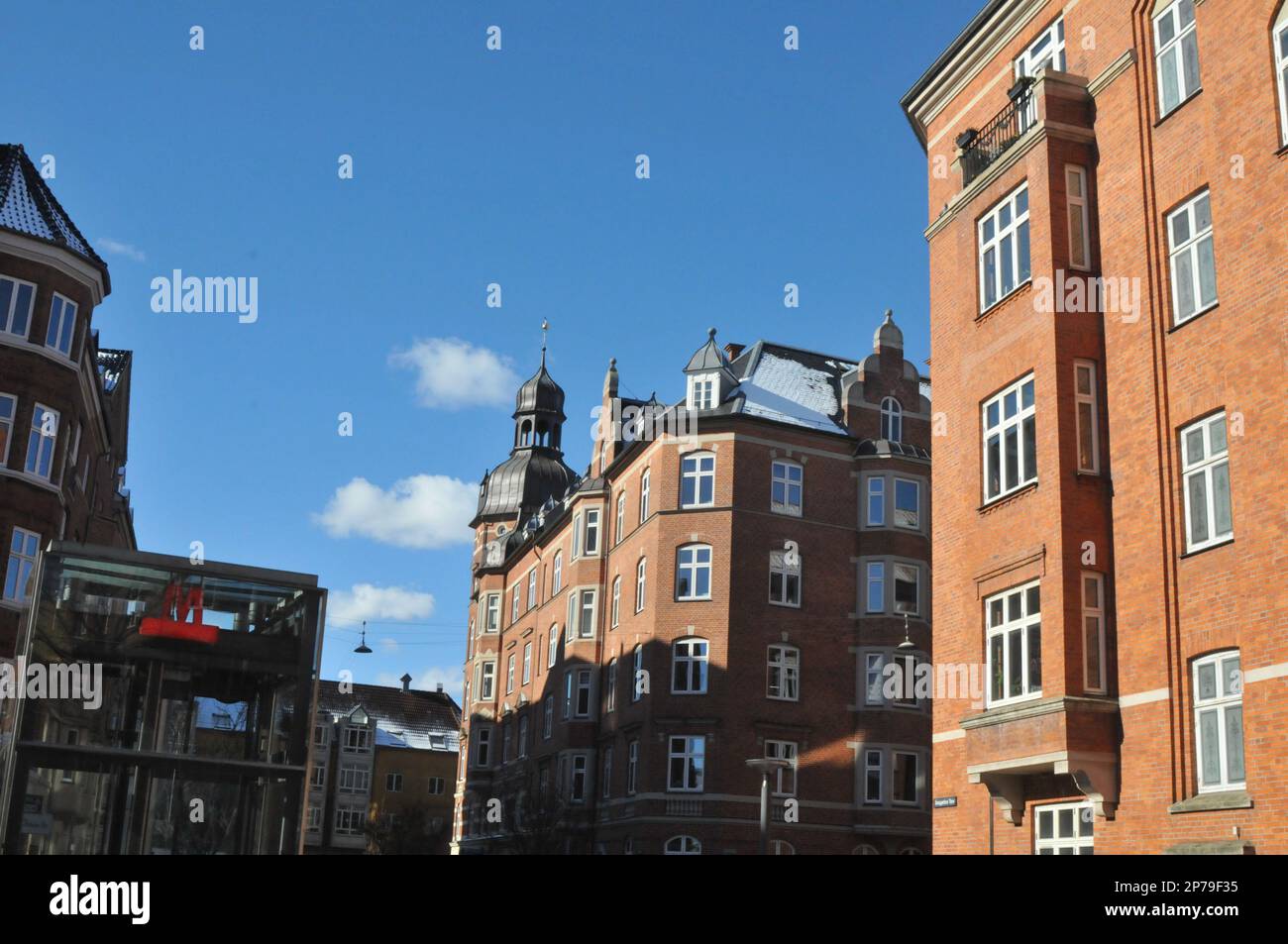 Copenhagen /Denmark/08 March 2023/ Denmark's housing in danish capital