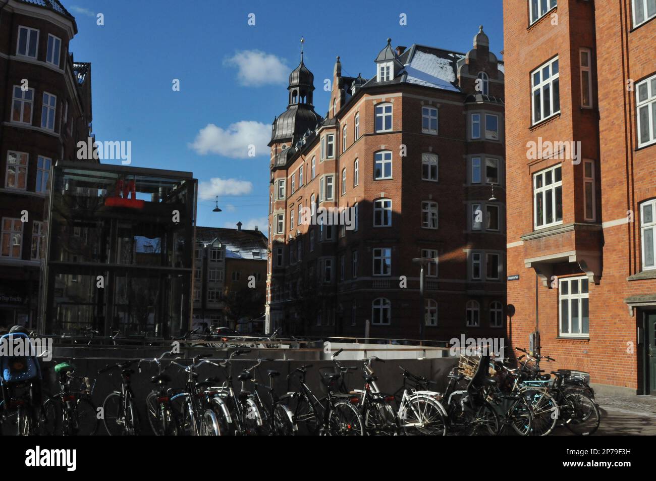 Copenhagen /Denmark/08 March 2023/ Denmark's housing in danish capital