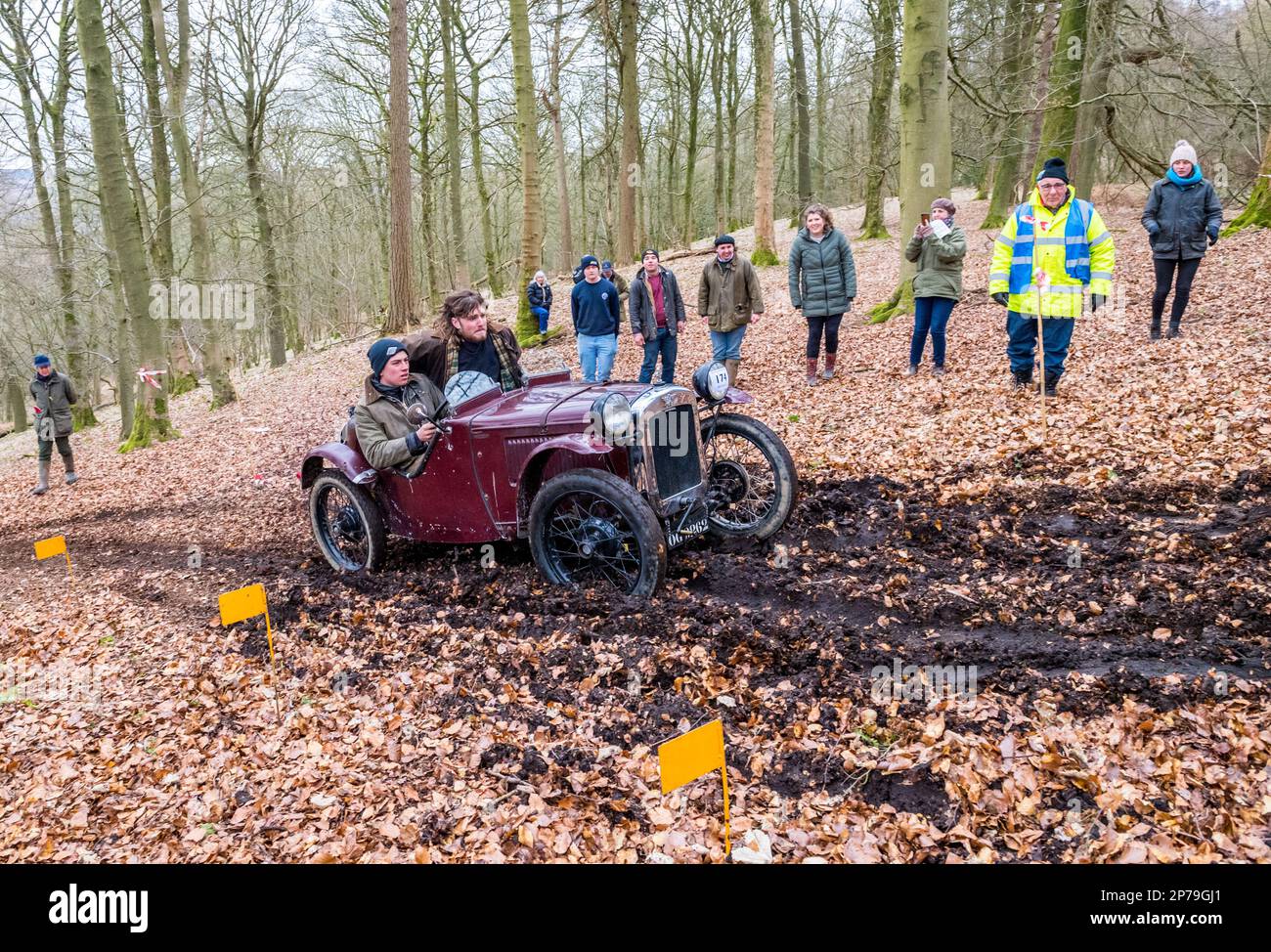 The Vintage Sports Car Club (V.S.C.C.) Members Taking Part In The Clubs ...