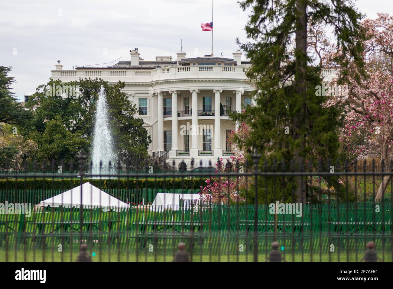 Washington white house hi-res stock photography and images - Alamy