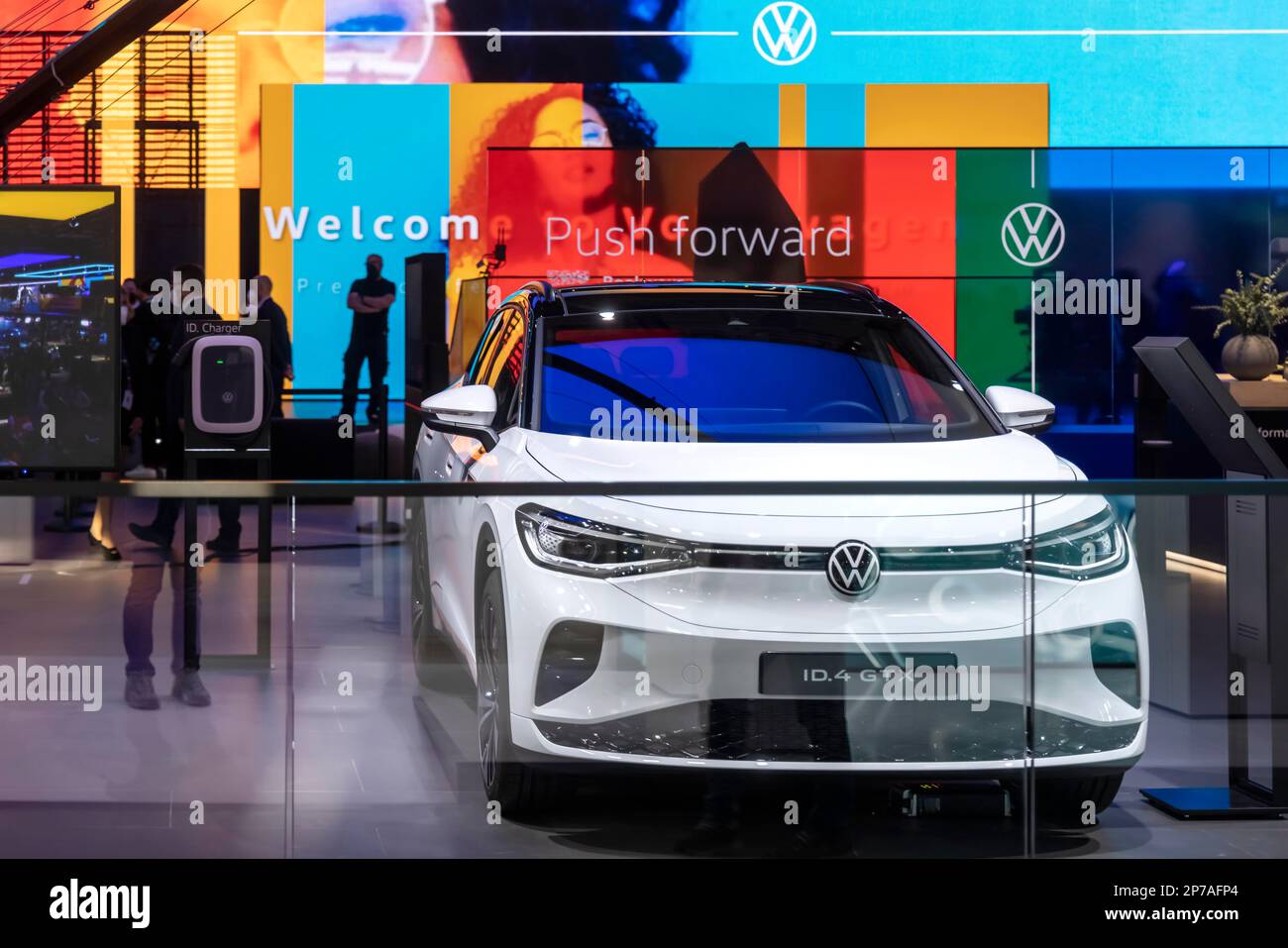 Mobility fair IAA MOBILITY, car show, electric vehicle VW Volkswagen ID