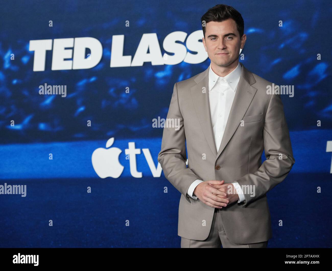 Billy Harris arrives at the Apple Original Series' TED LASSO Season 3