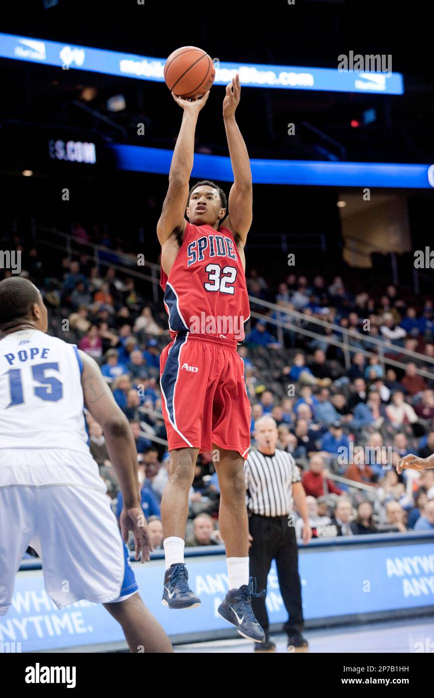 December 26 2010: Richmond's forward Justin Harper (32) pumped in 24 points  during a non-conference basketball game between the Seton Hall Pirates and  the Richmond University Spiders at the Prudential Center in