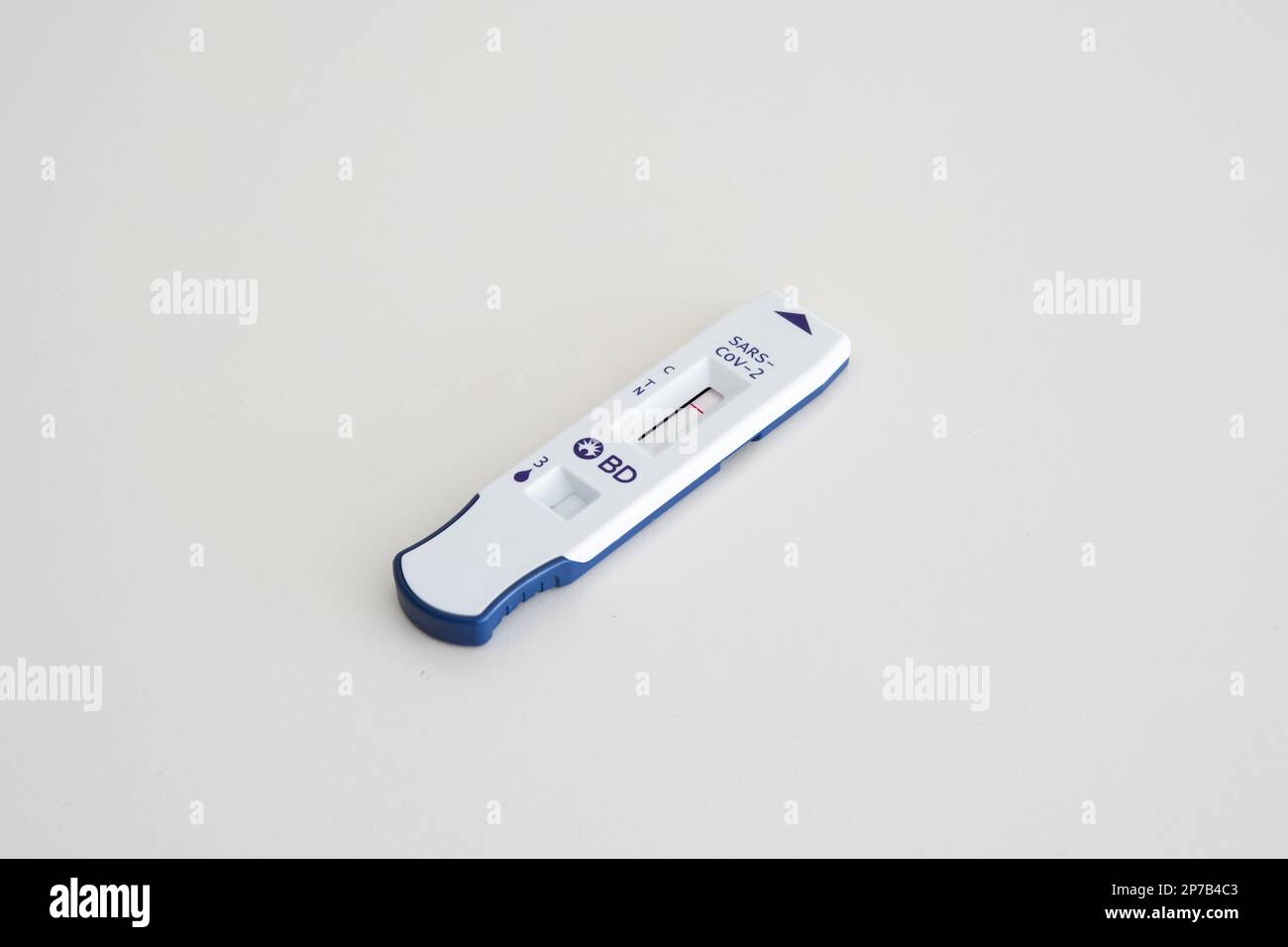 Covid 19 selbsttest antigen schnelltest hires stock photography and