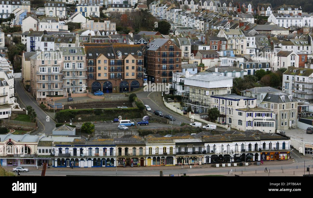 The seaside town of Ilfracombe. Devon. England. UK Stock Photo