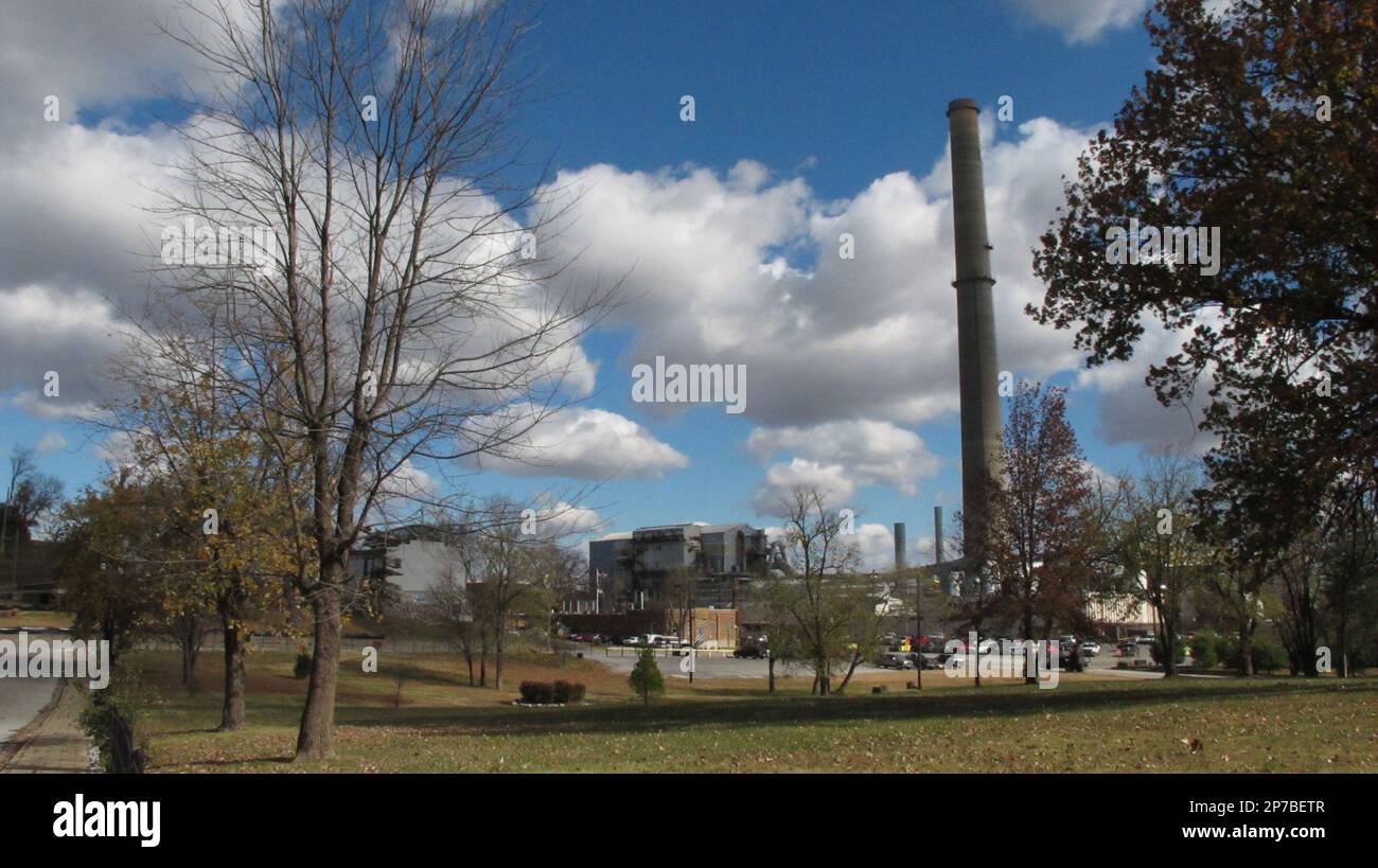 In this Nov. 4, 2010 photo, Doe Run Co.'s lead smelter is seen in