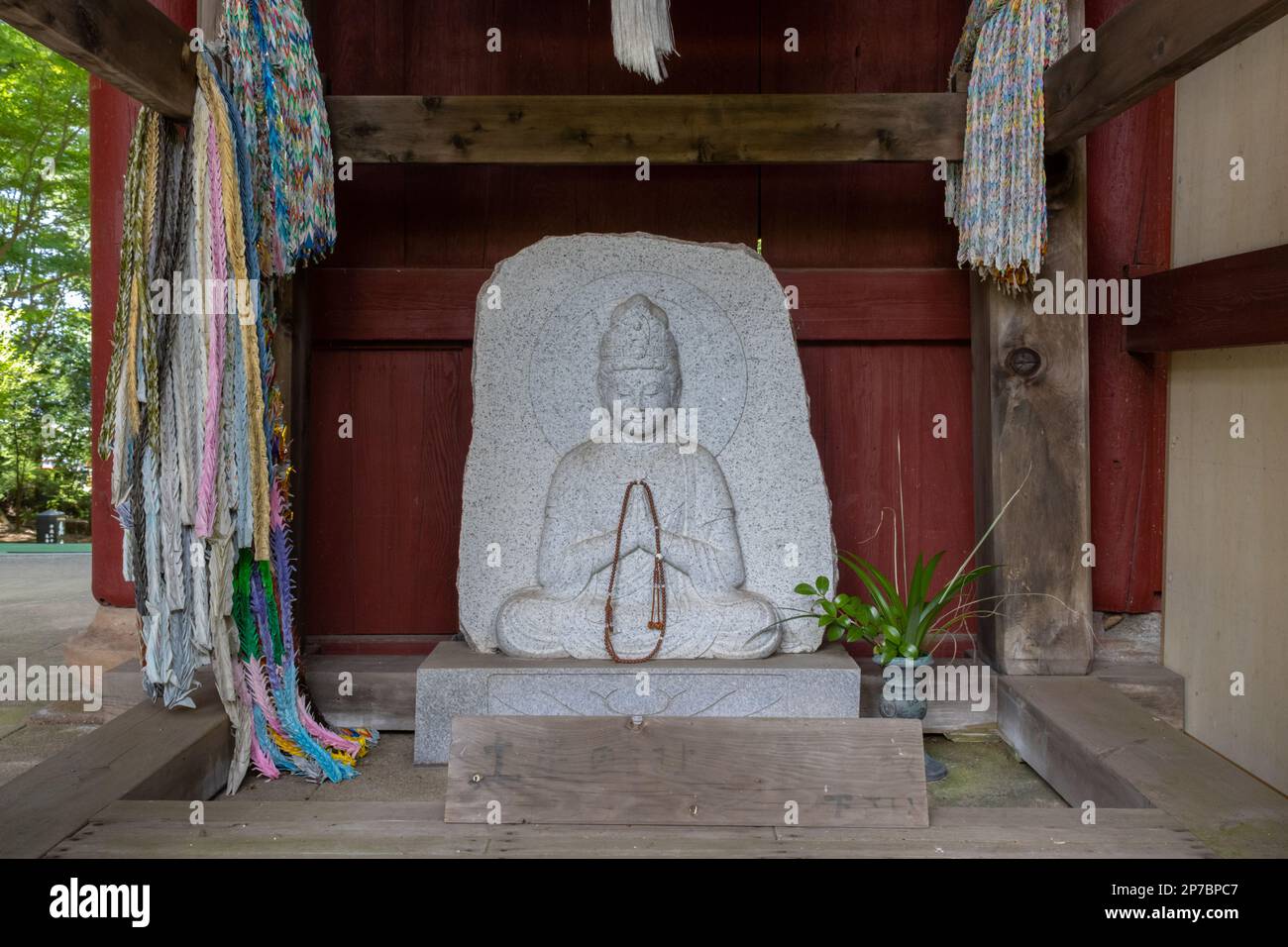 Image of Buddha at Daijouji, a 700year old Soto zen buddhist temple in Nodayama, Kanazawa
