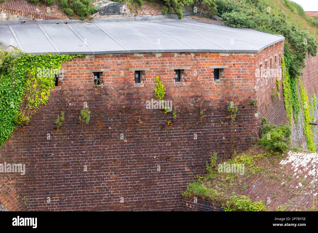 Bembridge Fort, Culver Down, Isle of Wight, UK Stock Photo Alamy