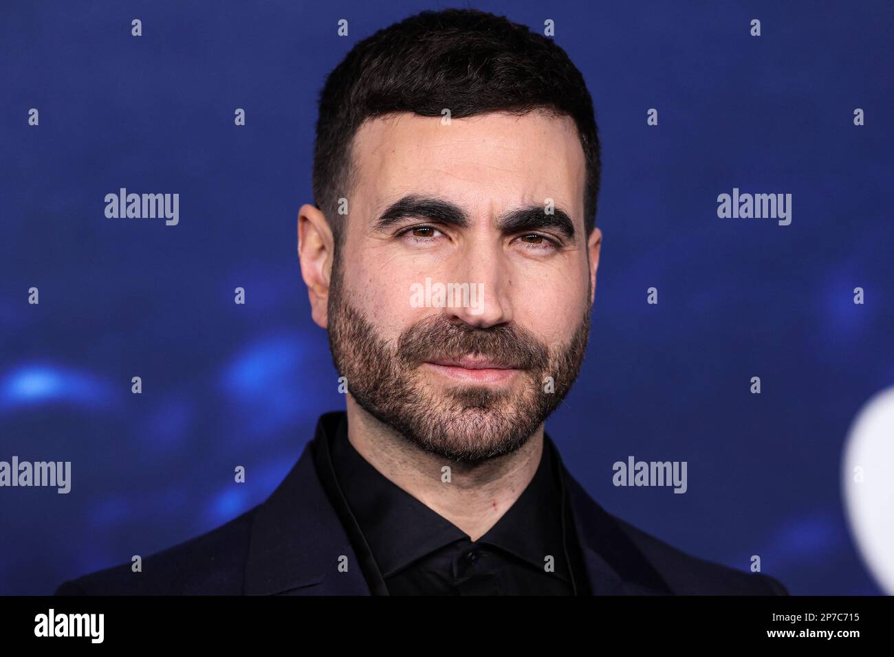 WESTWOOD, LOS ANGELES, CALIFORNIA, USA - MARCH 07: Brett Goldstein arrives at the Los Angeles Premiere Of Apple TV+'s Original Series 'Ted Lasso' Season 3 held at the Regency Village Theatre on March 7, 2023 in Westwood, Los Angeles, California, United States. (Photo by Xavier Collin/Image Press Agency) Stock Photo