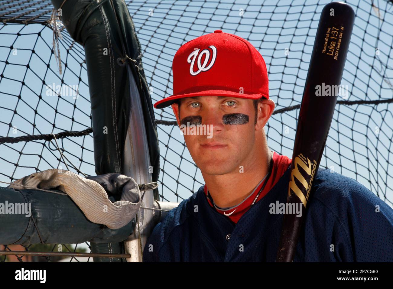 1 pick in the MLB Draft 2010 Outfielder Bryce Harper of the Washington  Nationals poses for portraits on Oct 4th 2010 (AP Photo/Tom DiPace Stock  Photo - Alamy