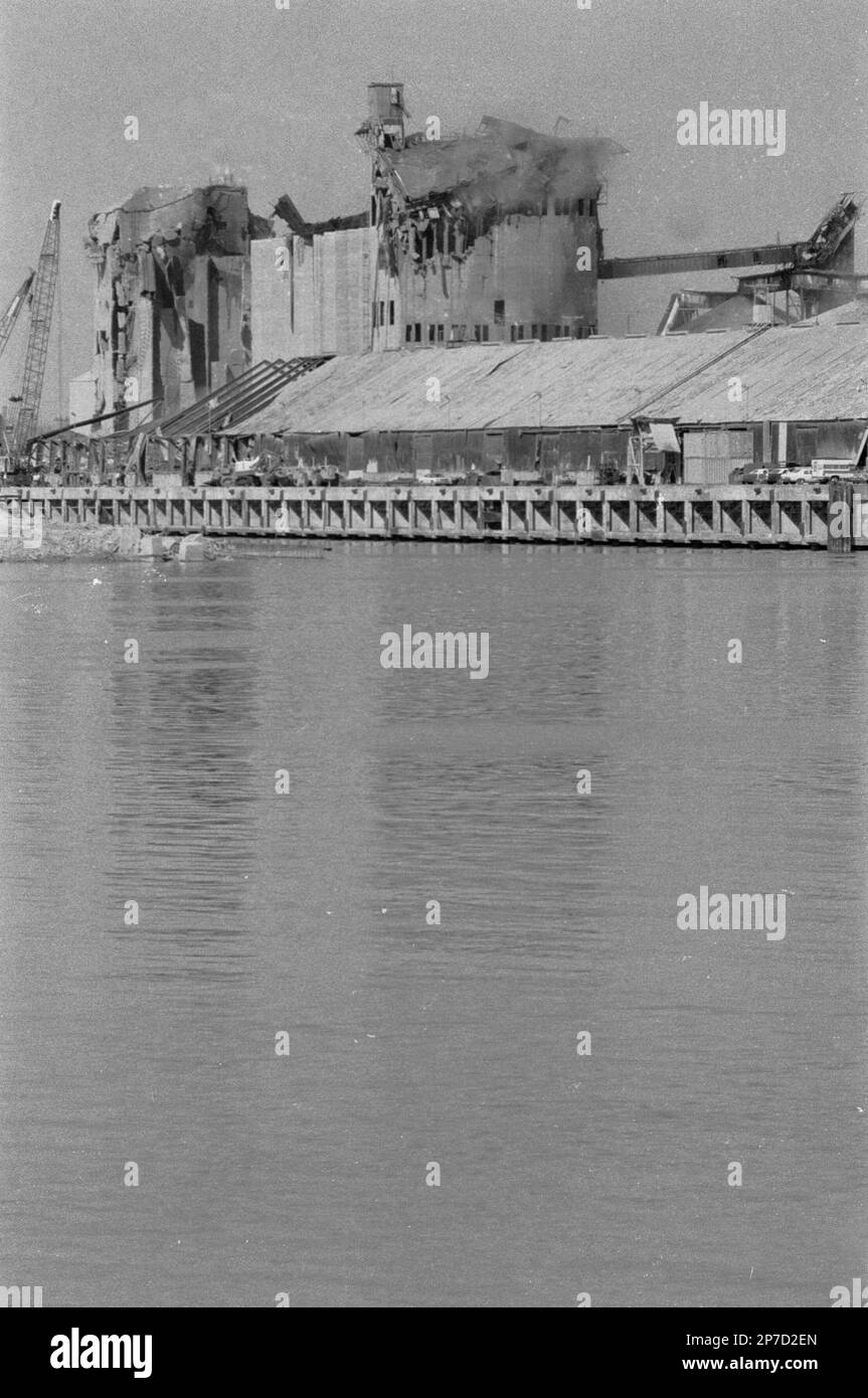 February 23, 1976 Goodpasture fire continues the day after the