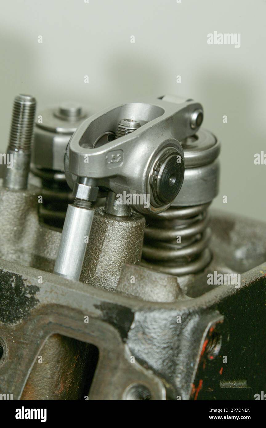 Engine details and assembly Stock Photo Alamy
