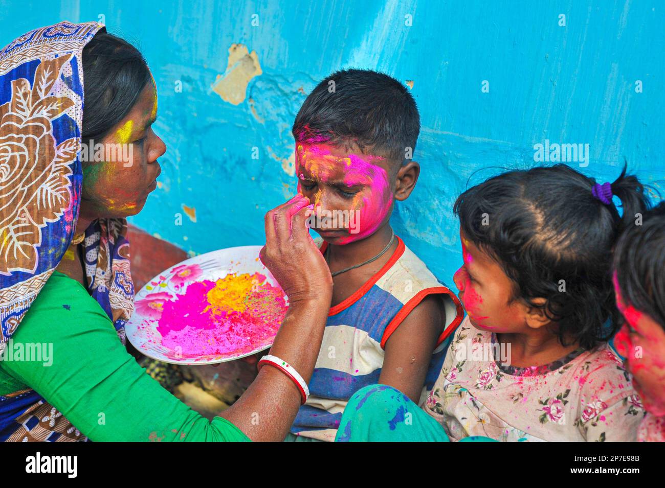 8 March 2023 in Sylhet, Bangladesh Tea Garden Worker Community of