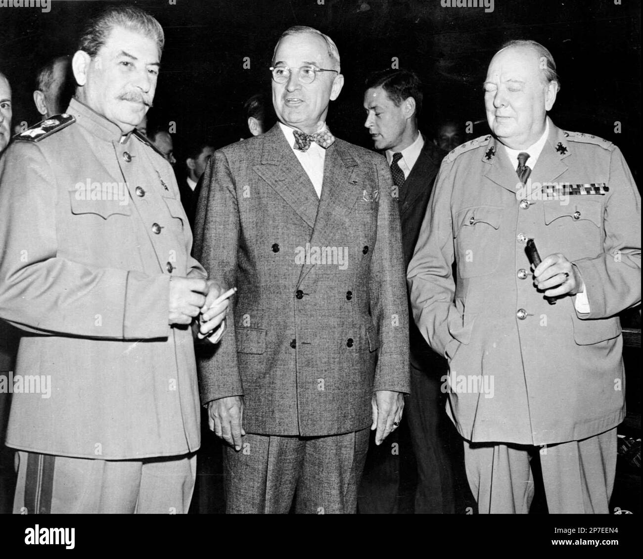 FILE - In this Tuesday, July 17,1945 file picture, President Harry ...