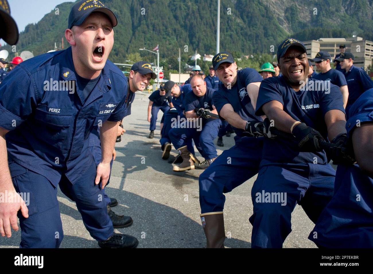 In this Wednesday, Aug. 4, 2010 photo, John Perez yells encouragement