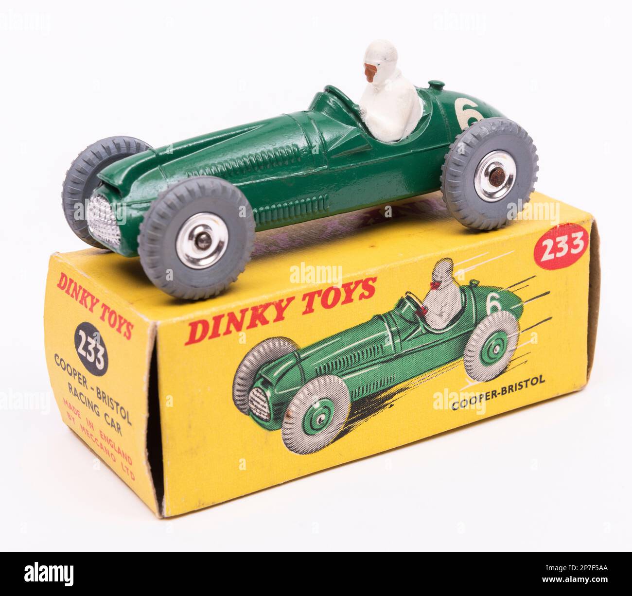 Dinky Toys 233 Cooper-Bristol racing car Stock Photo