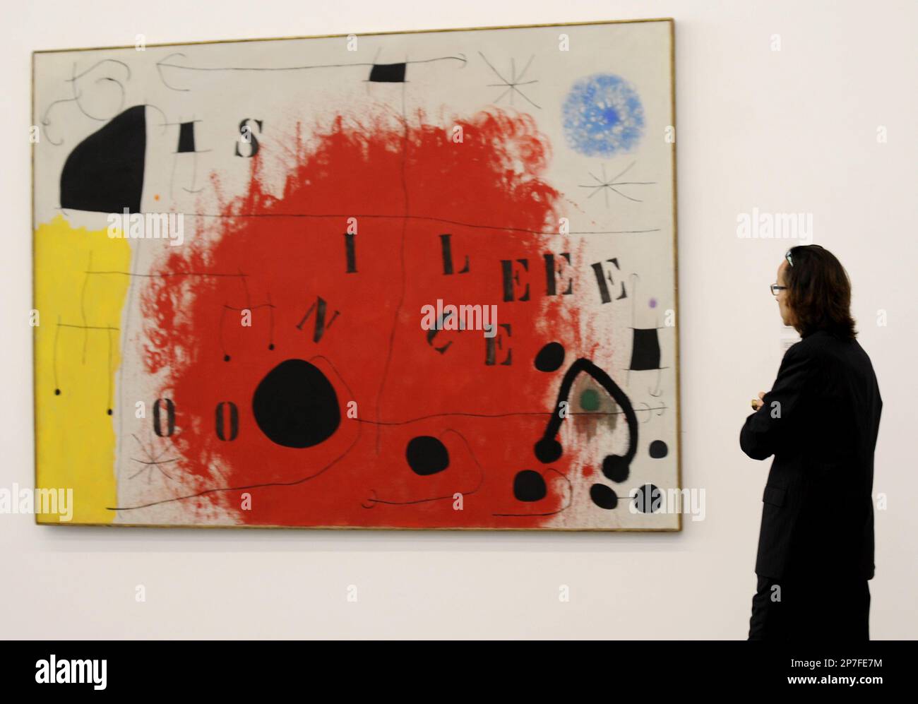 Joan Punyet Miro, Enkel des Malers Joan Miro (18931983), posiert am