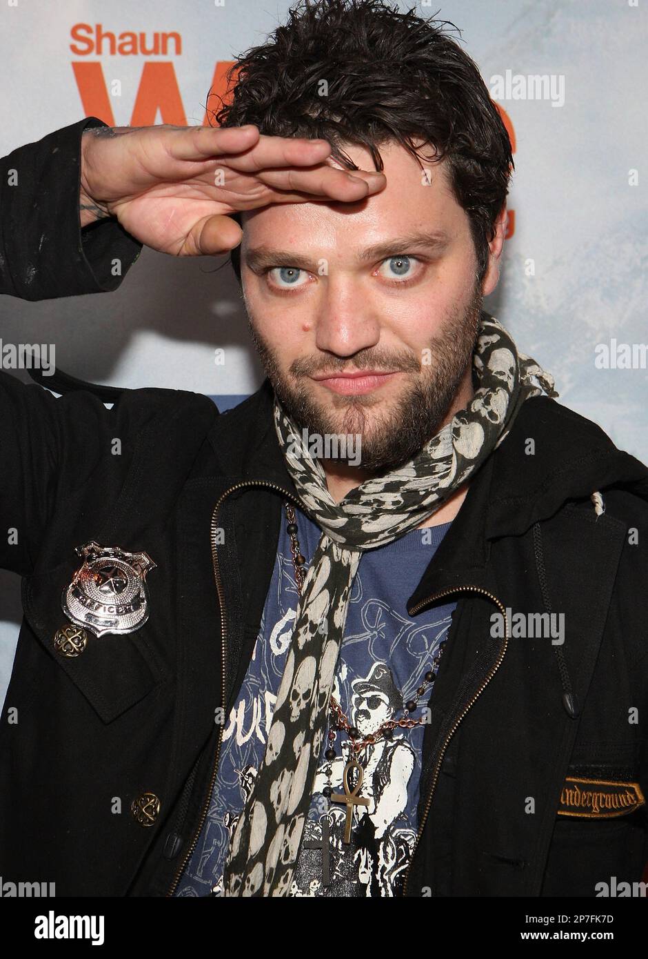 FILE - In this Nov. 11, 2008 file photo, Bam Margera attends the Shaun White  Snowboarding Video Game Launch Party in Los Angeles. (AP Photo/Shea Walsh,  file Stock Photo - Alamy