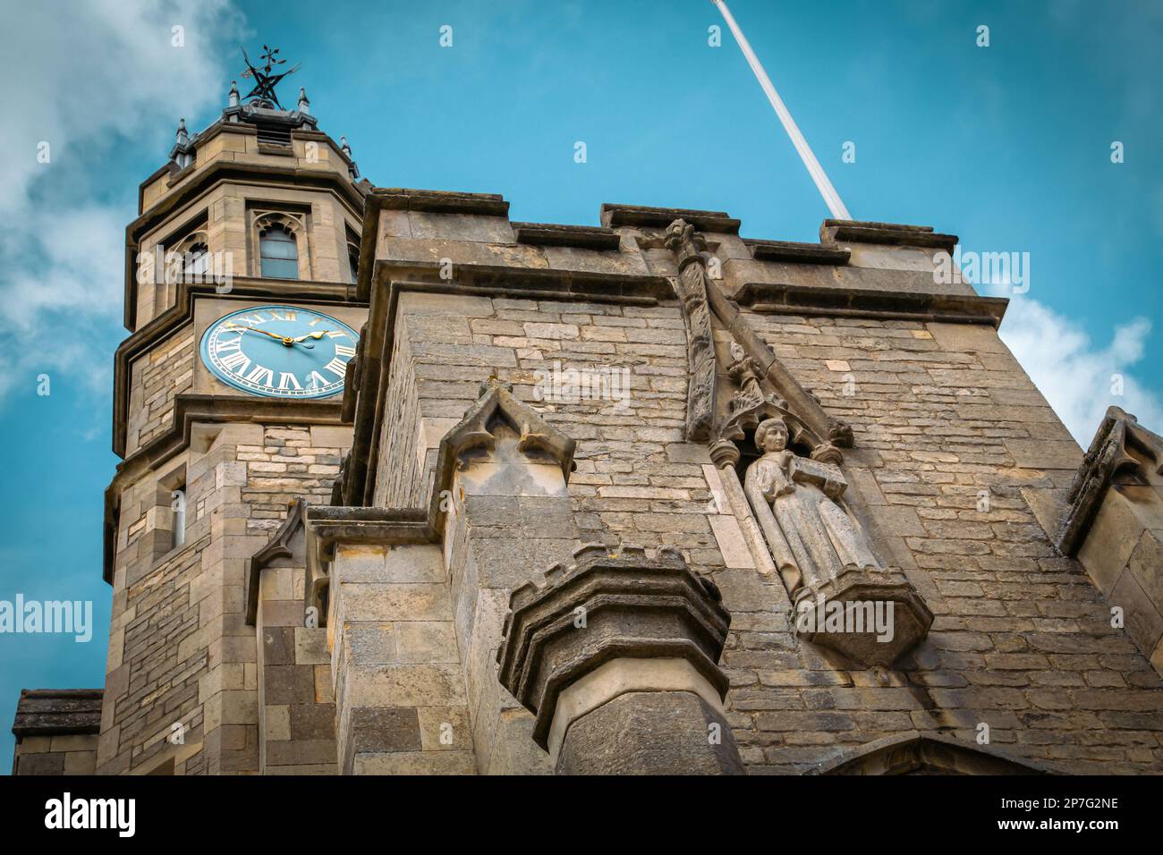 Exterior shot of Brownes Hospital. Stamford, Lincolnshire, England. Stock Photo