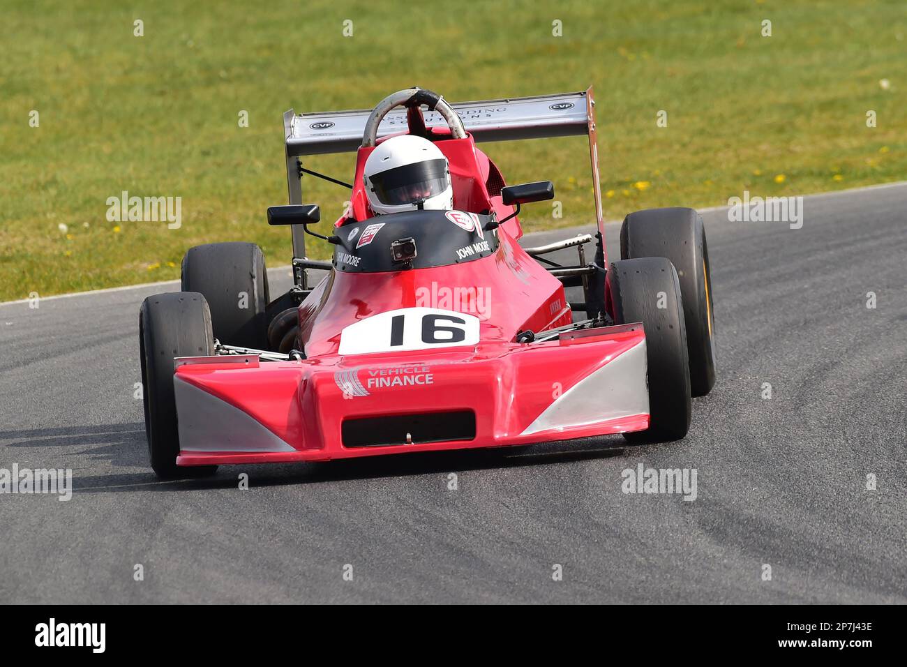 John Moore, Delta T80, HSCC Historic Formula Ford 2000 Championship, 20 minutes of racing, featuring racing cars that comply with the specifications o Stock Photo