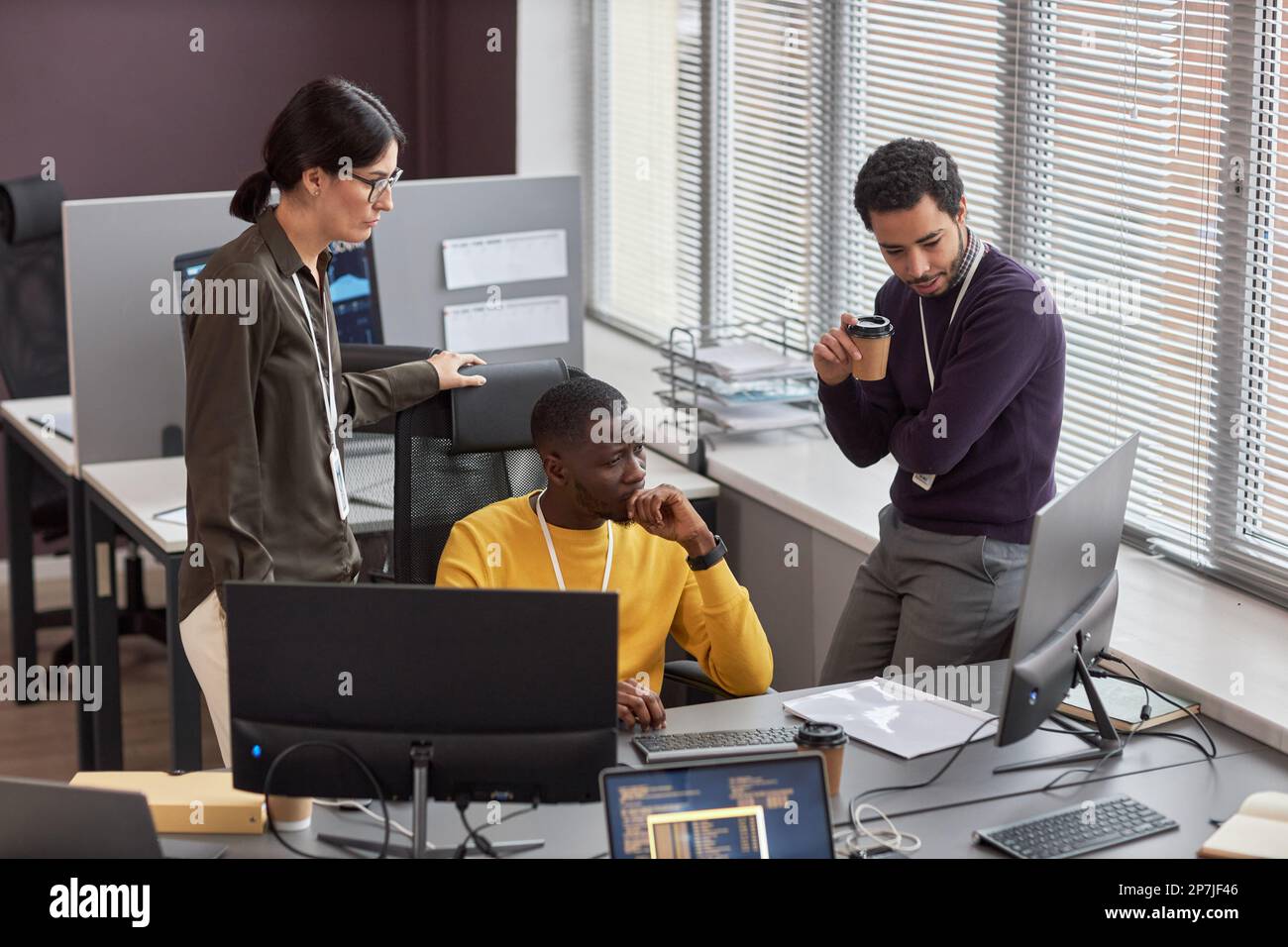 It Development Office Science business development hi-res stock photography and images - Alamy