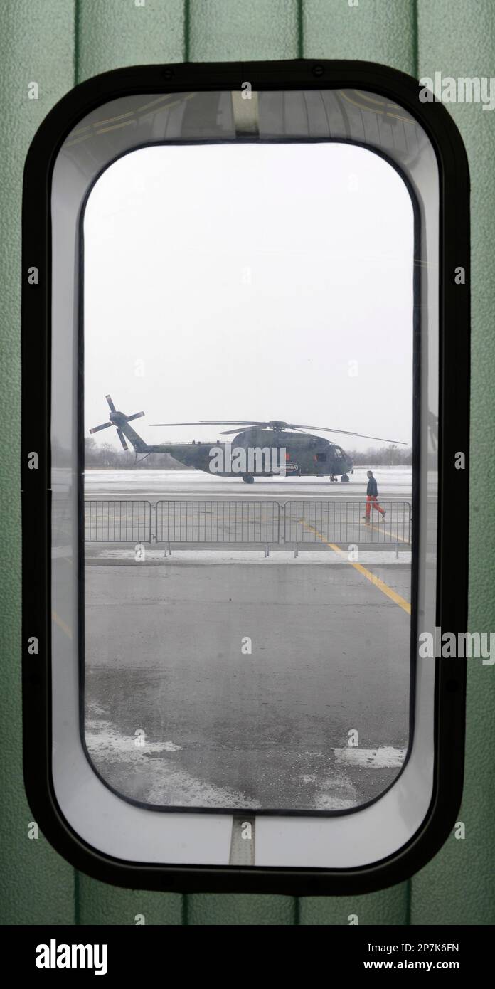 Der Transporthubschrauber CH-53GA, fotografiert am Mittwoch, 10 ...