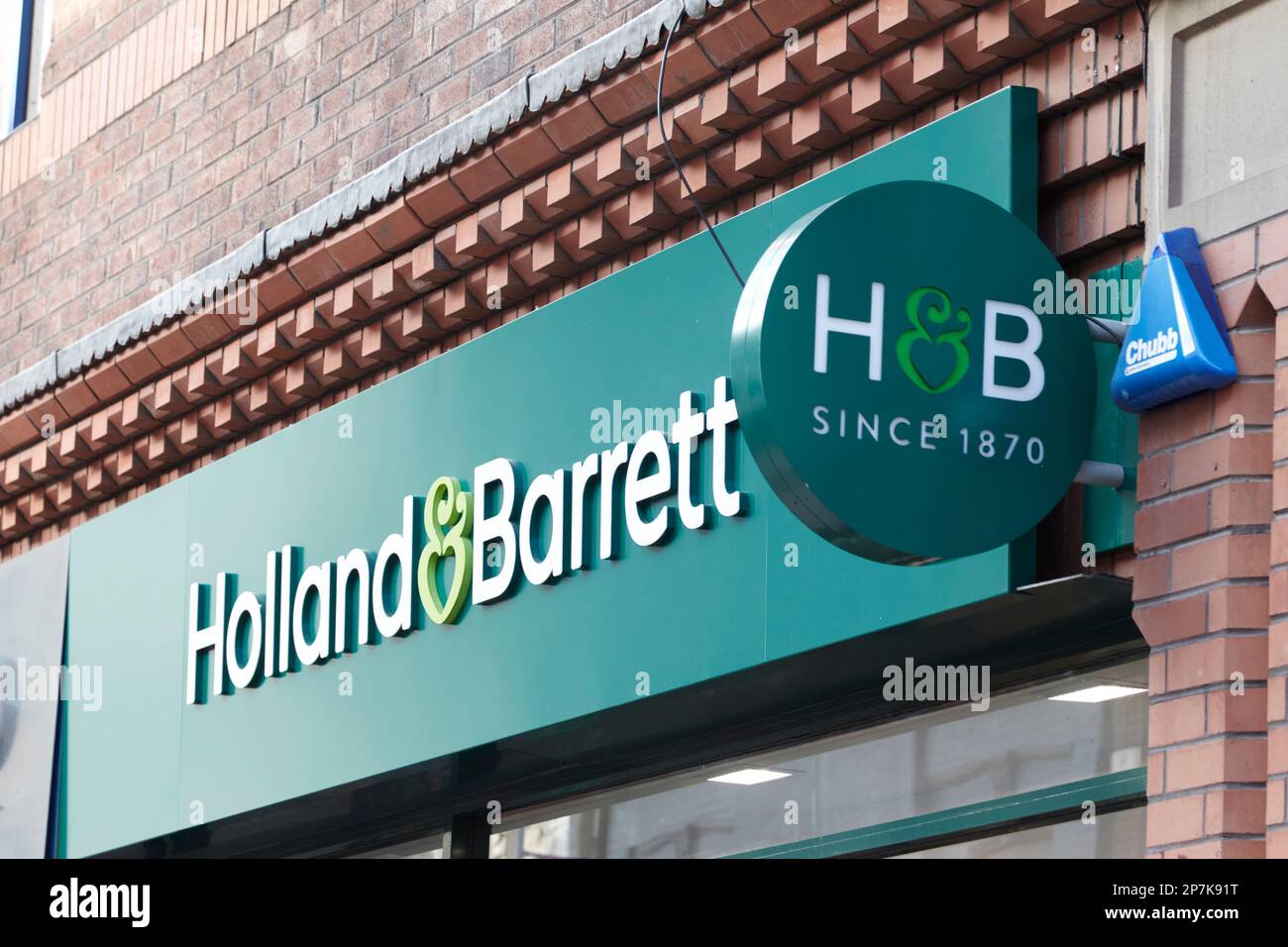 holland & barrett store Belfast Northern Ireland UK Stock Photo