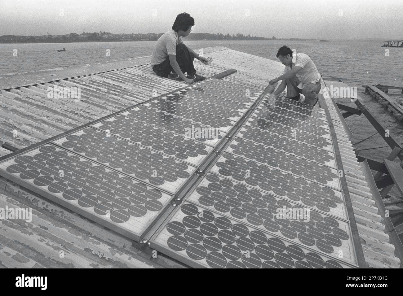 Solar power is being used for the first time to provide electricity for