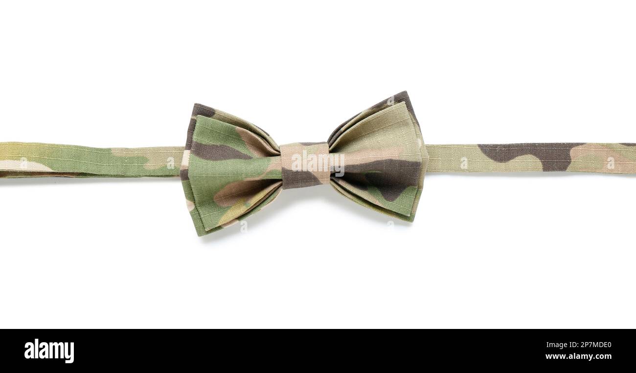Bow tie isolated on white background Stock Photo - Alamy