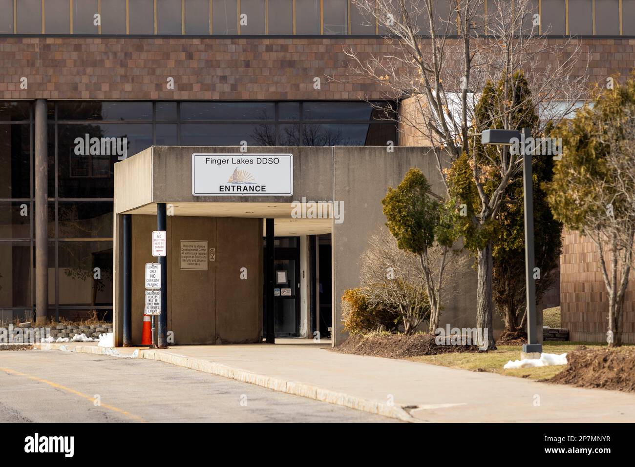 The entrance to the finger lakes developmental disabilities service