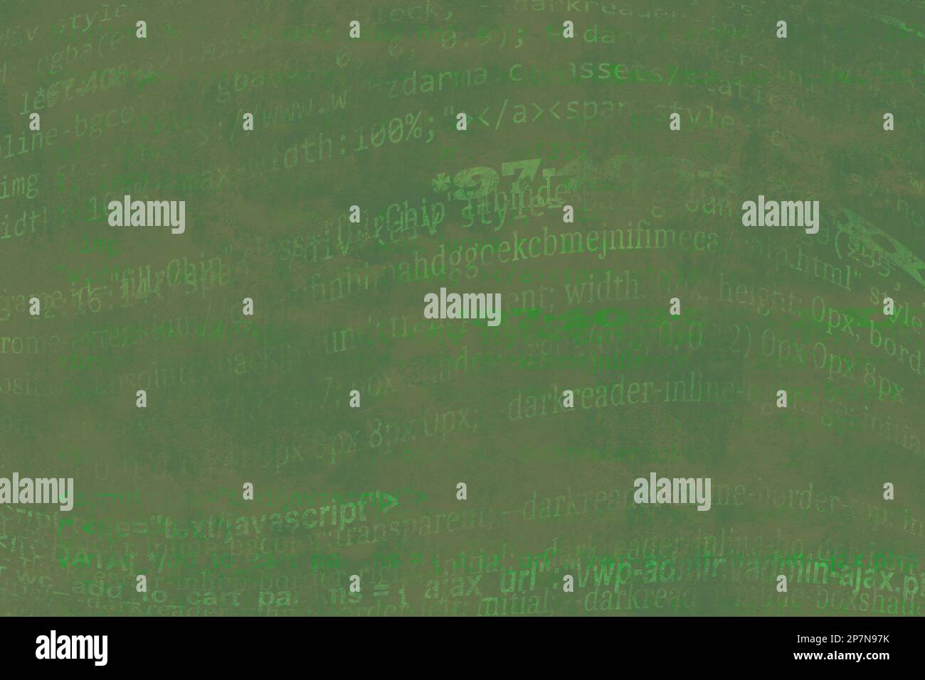 Green grunge background with numbers and letters Stock Photo Alamy