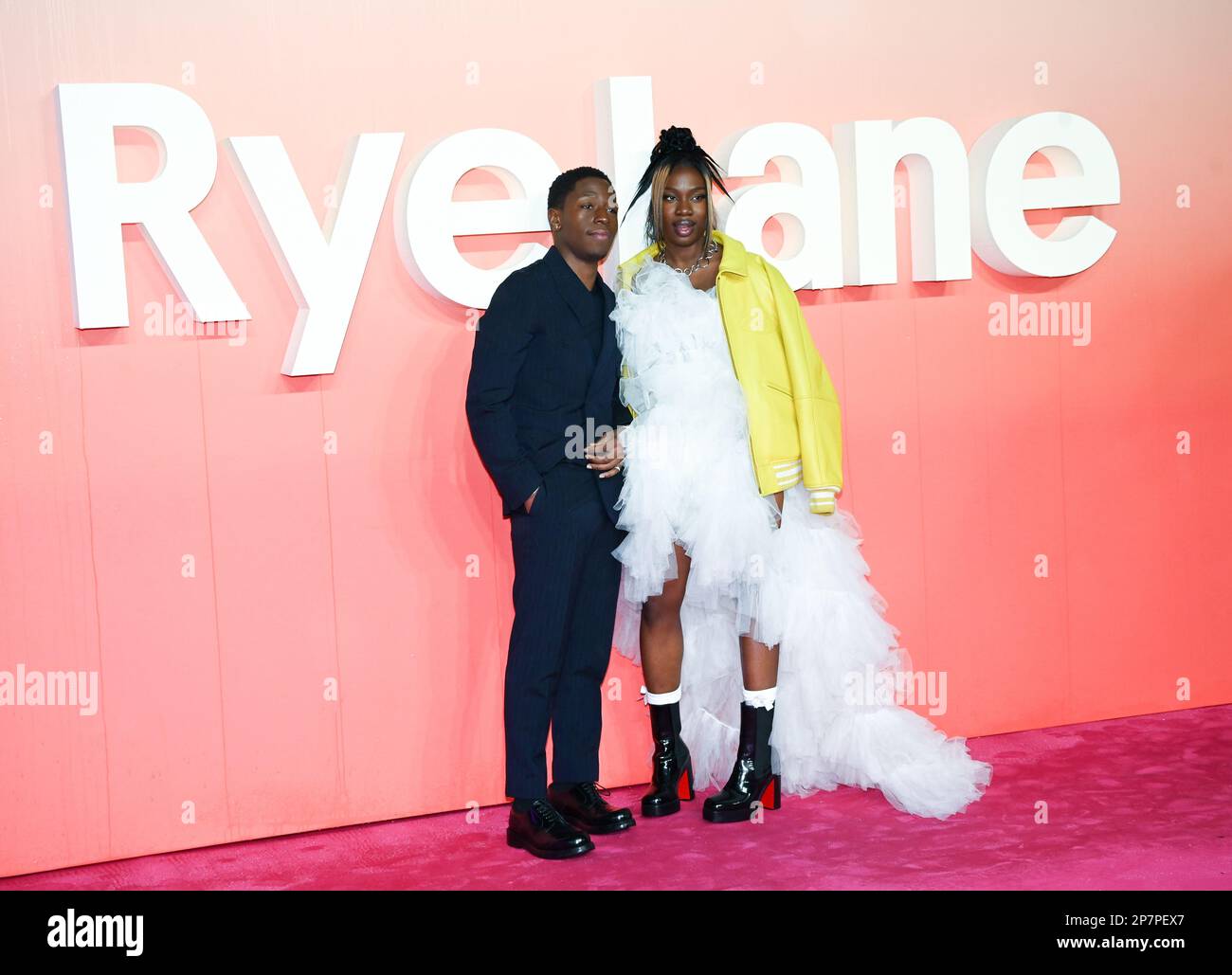 London, UK. 08th Mar, 2023. David Jonsson, Vivian Oparah attends UK Premiere of RYE LANE at Peckhamplex, London, UK. Photo date on 8th March 2023. Credit: See Li/Picture Capital/Alamy Live News Stock Photo