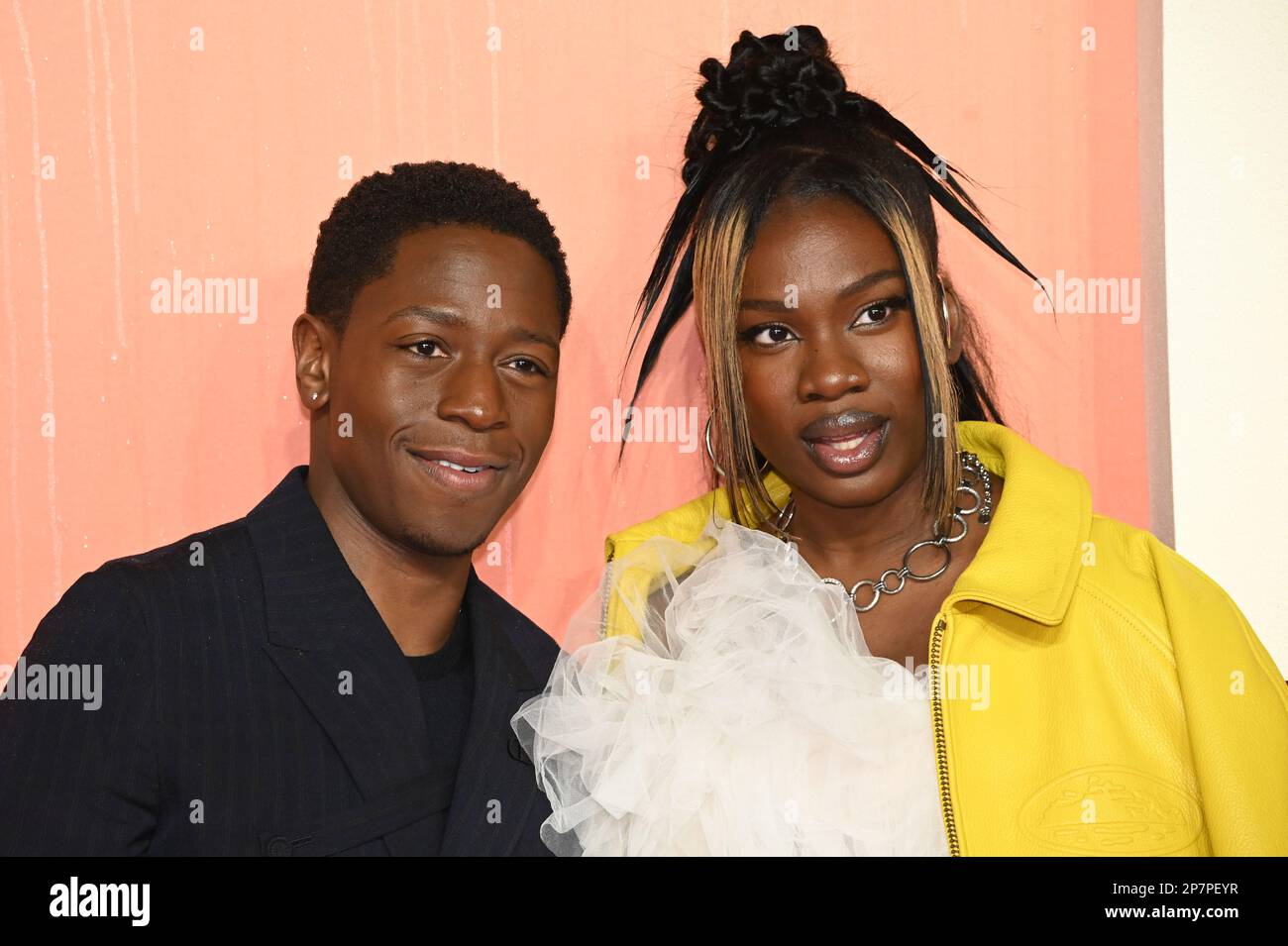 London, UK. 08th Mar, 2023. David Jonsson, Vivian Oparah attends UK Premiere of RYE LANE at Peckhamplex, London, UK. Photo date on 8th March 2023. Credit: See Li/Picture Capital/Alamy Live News Stock Photo