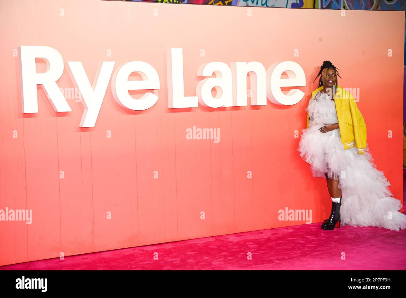 London, UK. 08th Mar, 2023. Vivian Oparah attends UK Premiere of RYE LANE at Peckhamplex, London, UK. Photo date on 8th March 2023. Credit: See Li/Picture Capital/Alamy Live News Stock Photo