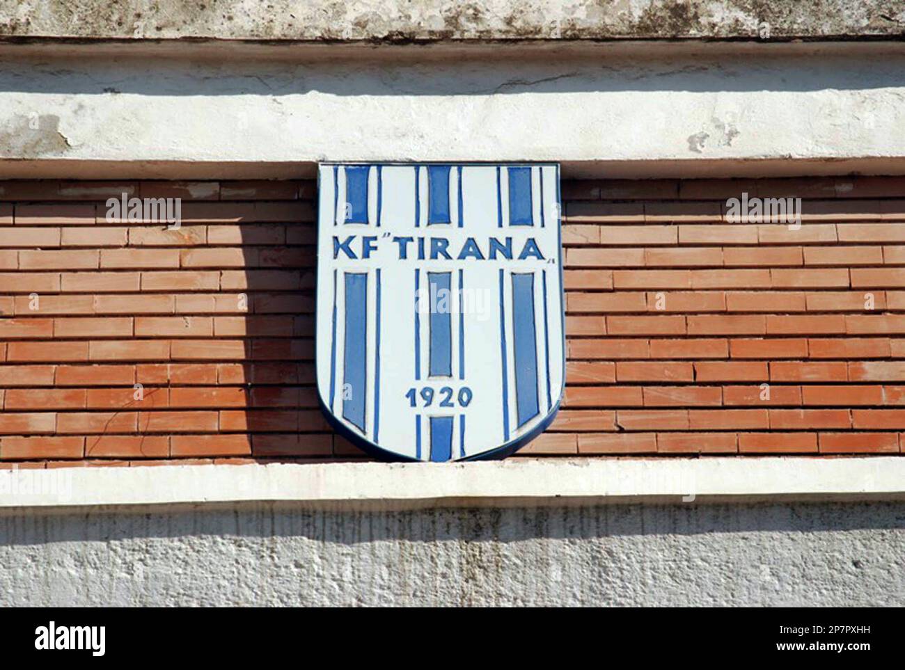 A view of the Selman Stermasi stadium, headquarters of the KF