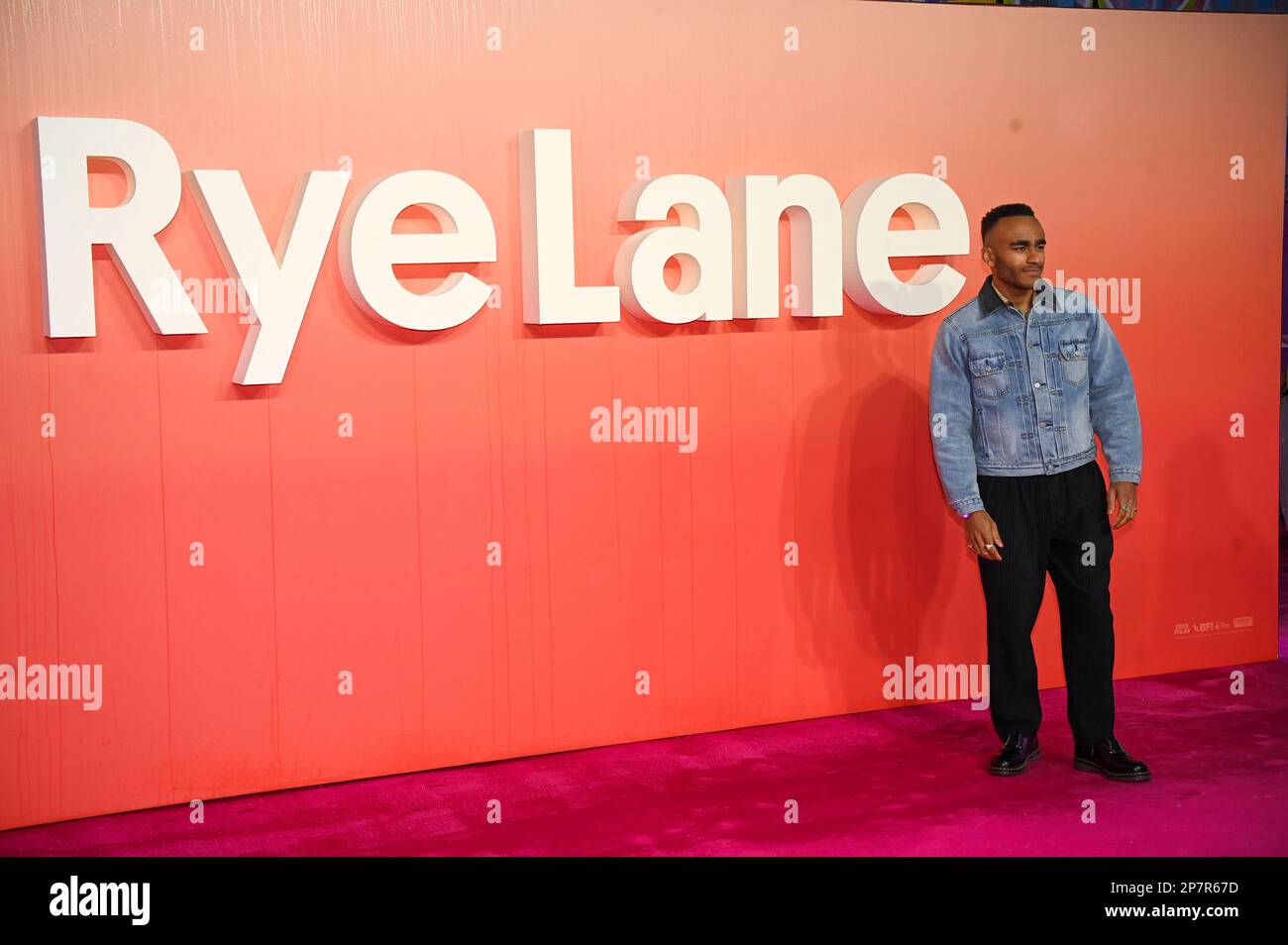 London, UK. 08th Mar, 2023. Munya Chawawa attends UK Premiere of RYE LANE at Peckhamplex, London, UK. Photo date on 8th March 2023. Credit: See Li/Picture Capital/Alamy Live News Stock Photo