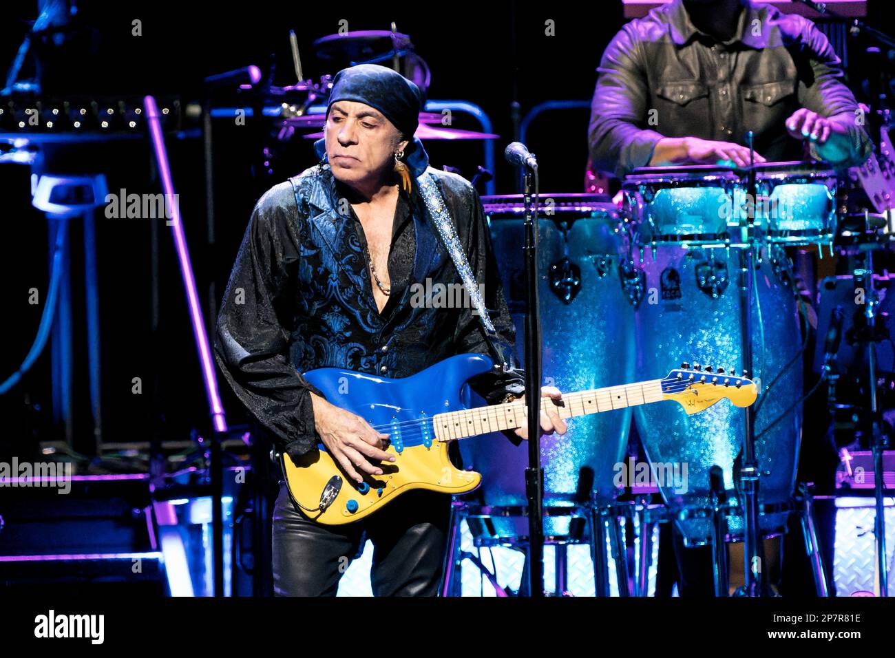 E Street Band member Steven Van Zandt performs with Bruce Springsteen on Tuesday, March 7, 2023