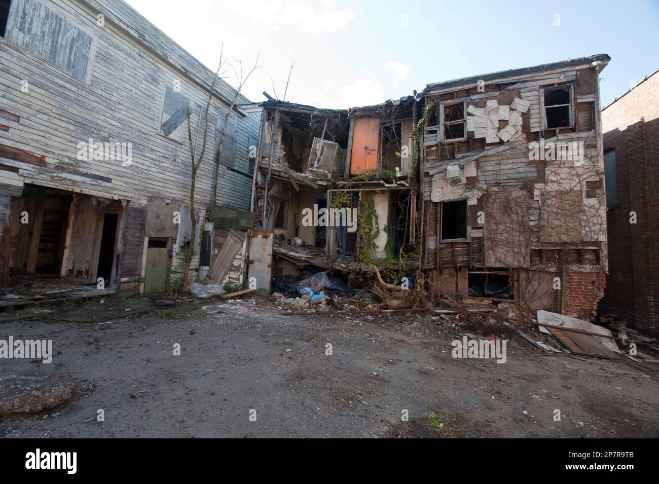 This photo taken on Nov. 4, 2009 shows the back of the Mary and Eliza