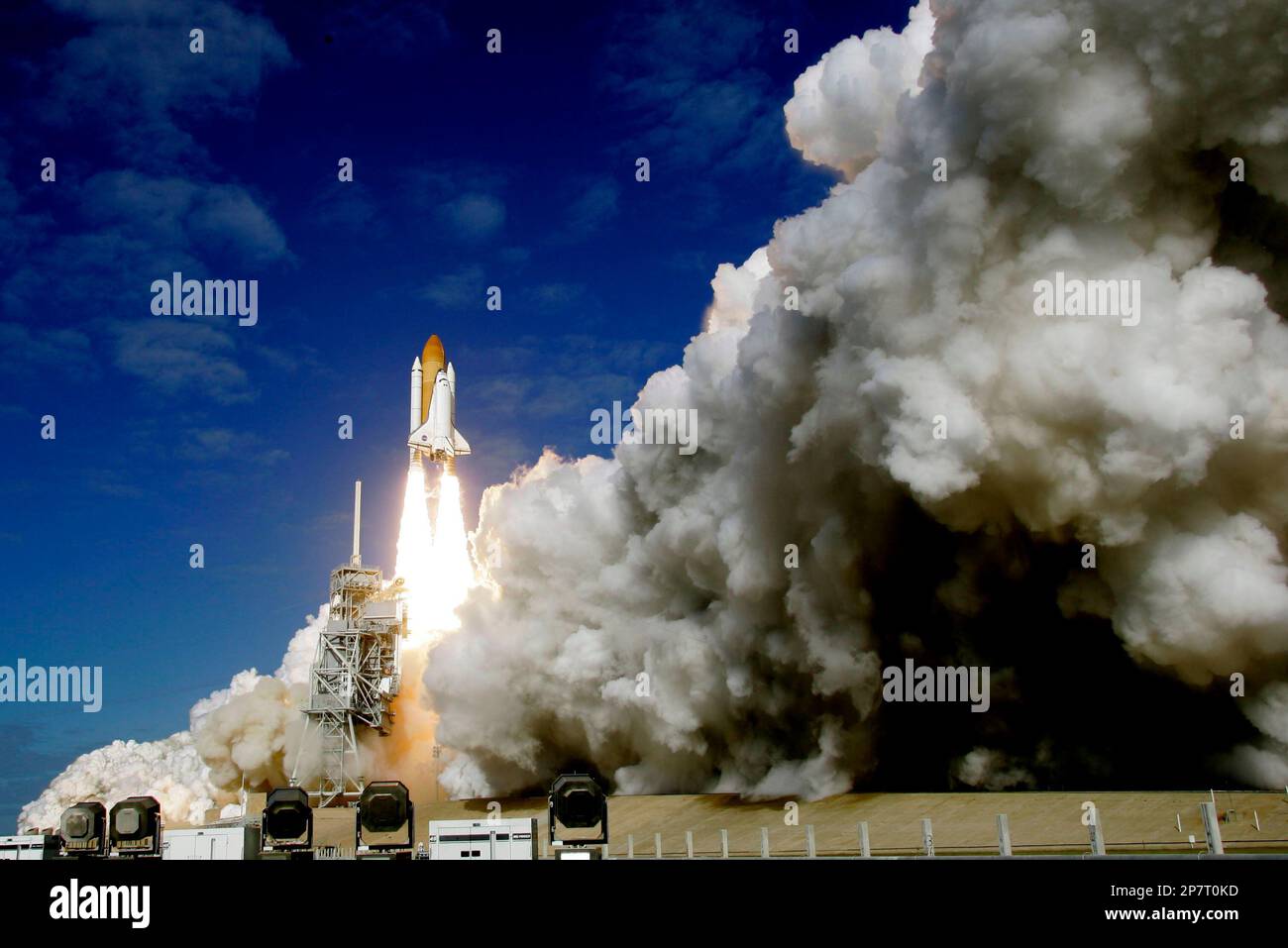 The space shuttle Atlantis lifts off Monday afternoon Nov. 16, 2009 ...