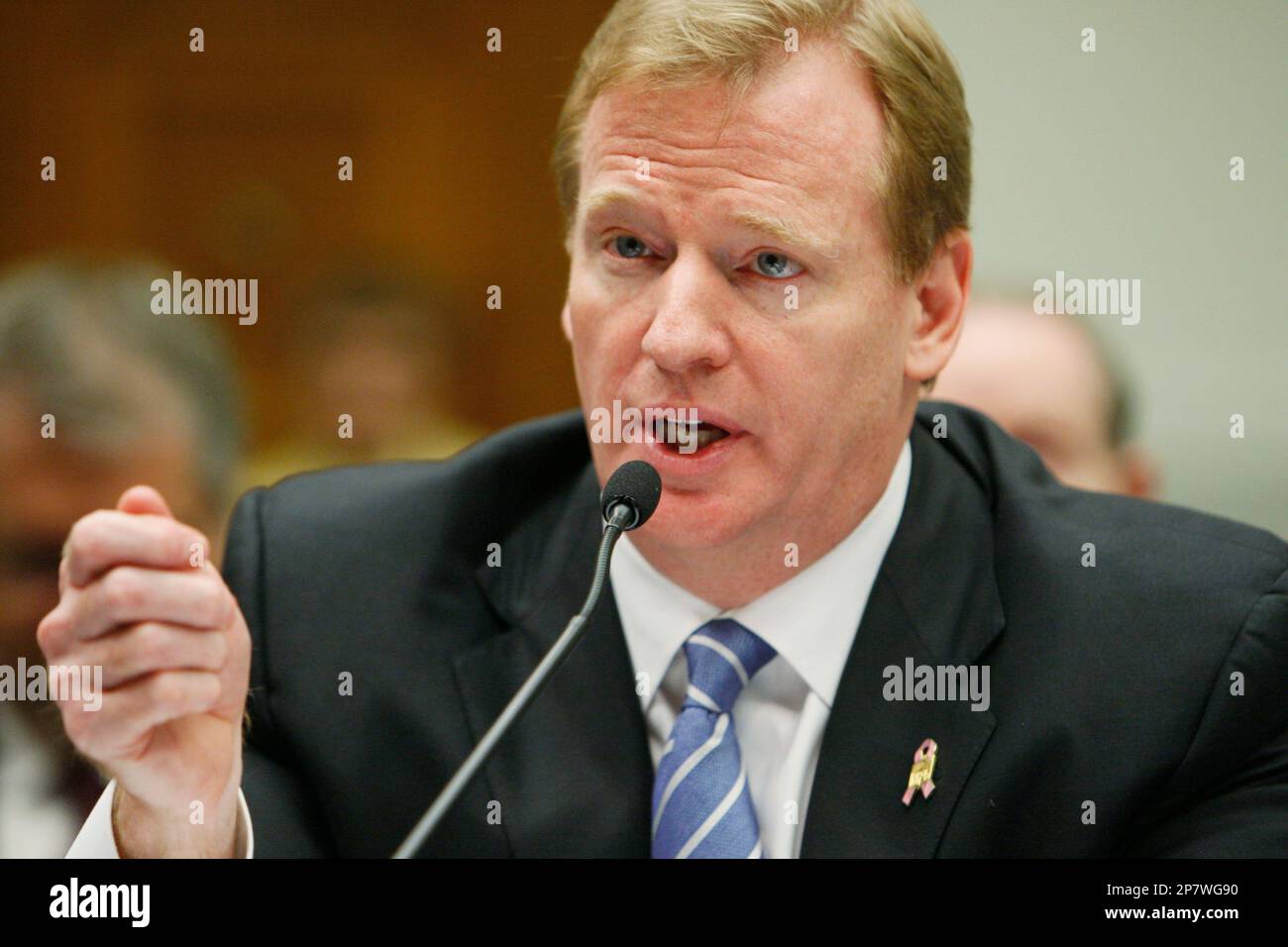 FILE This is an Oct. 28, 2009 file photo showing NFL Commissioner