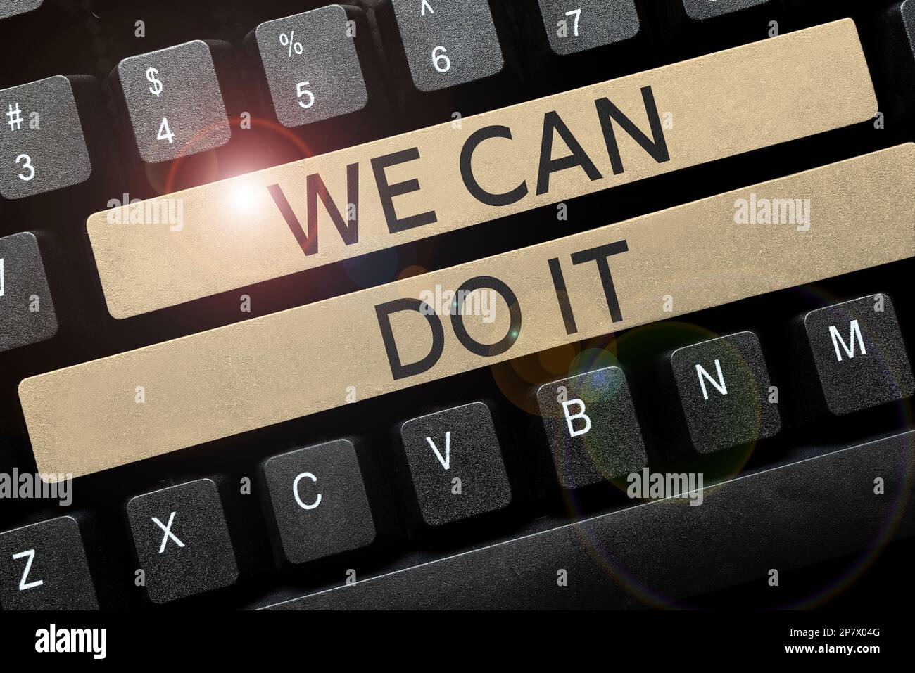 Conceptual caption We Can Do It. Concept meaning see yourself as
