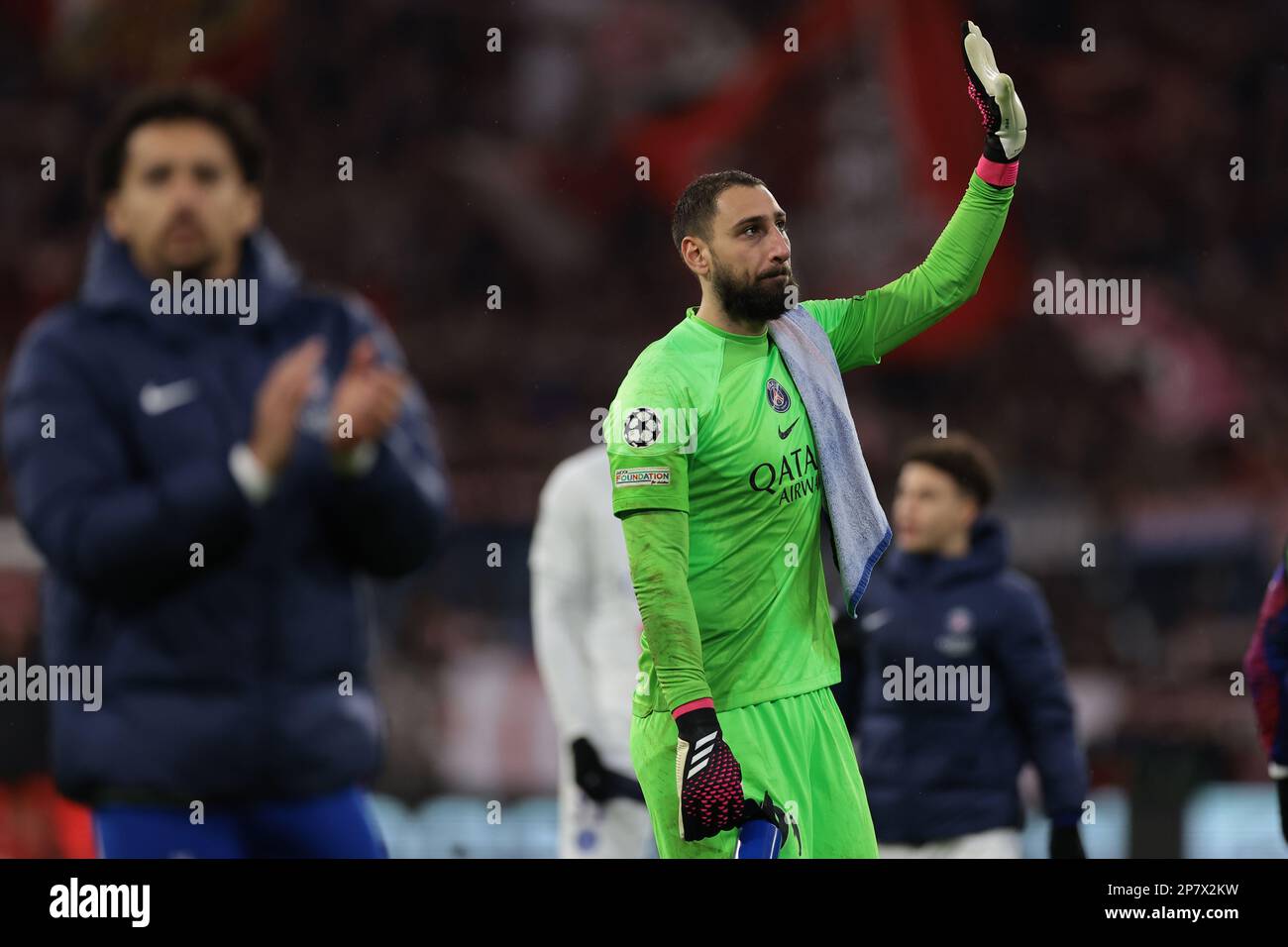 Munich, Germany. 8th Mar, 2023. Sergio Ramos of PSG during the UEFA  Champions League match at Allianz Arena, Munich. Picture credit should  read: Jonathan Moscrop/Sportimage Credit: Sportimage/Alamy Live News Stock  Photo 