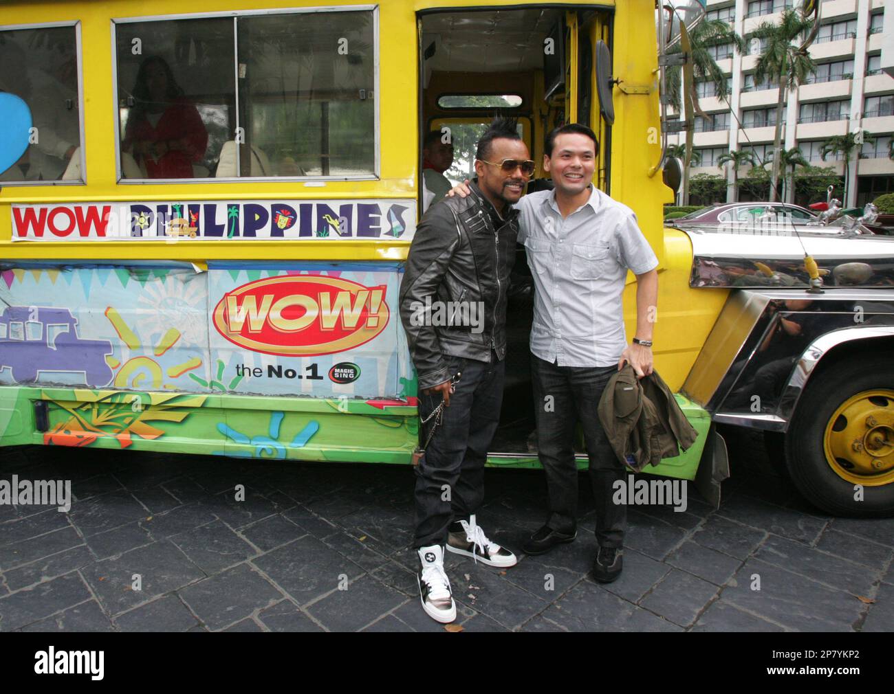 Black Eyed Peas singer apl.de.ap is joined by Tourism Secretary Ace