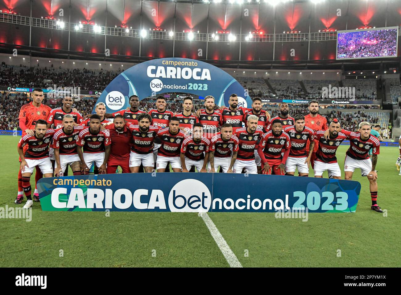 RJ Rio de Janeiro 03/08/2023 CARIOCA 2023, FLAMENGO X FLUMINENSE