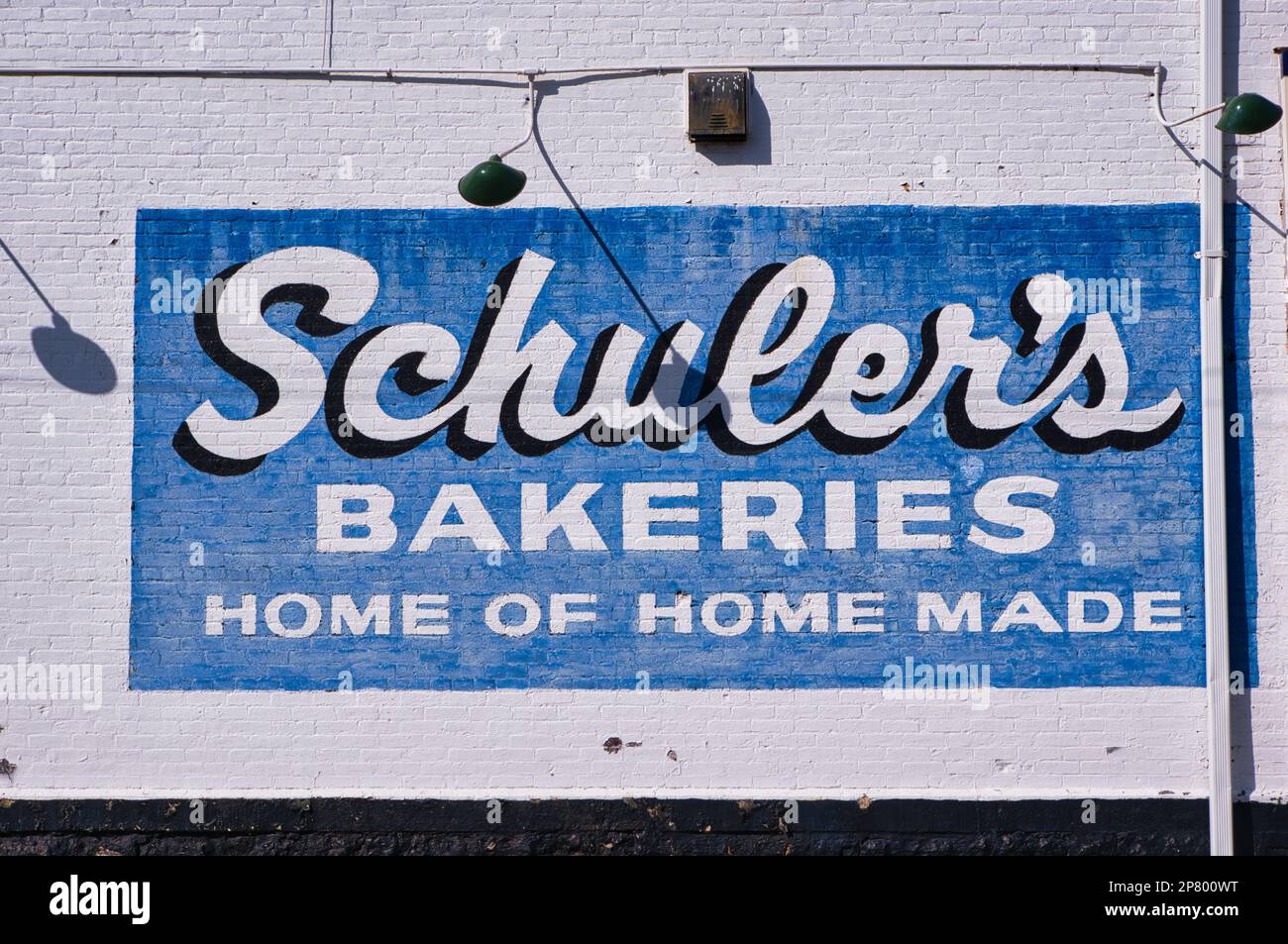 Vintage Sign for Schuler’s Bakery Springfield Ohio USA 2023 Stock Photo