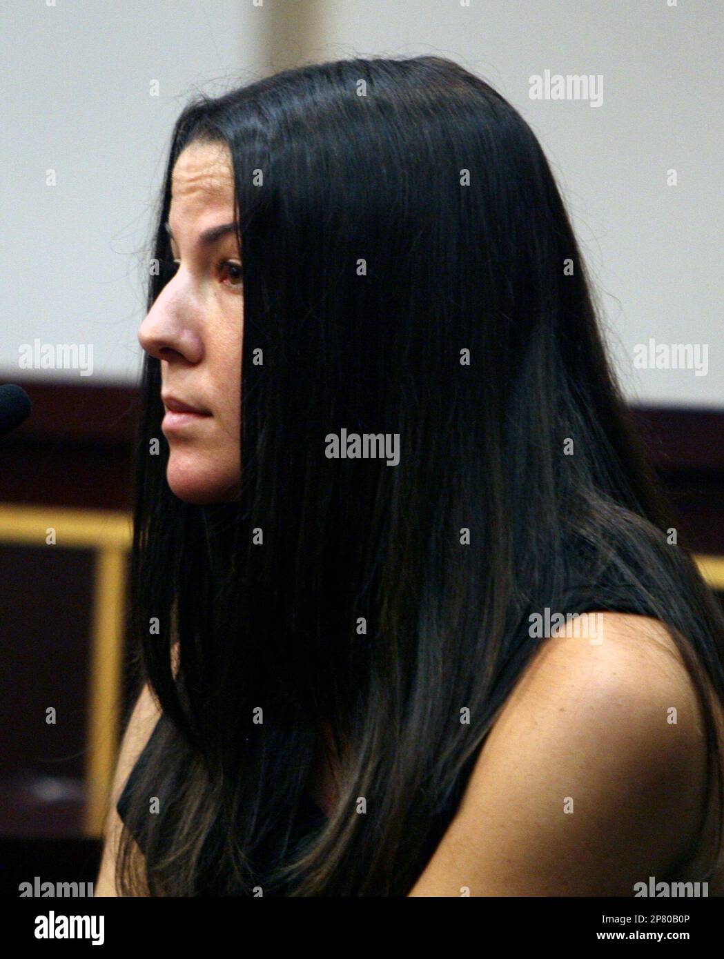 Sarah Ward, 19, daughter of Isleworth millionaire Bob Ward, testifies