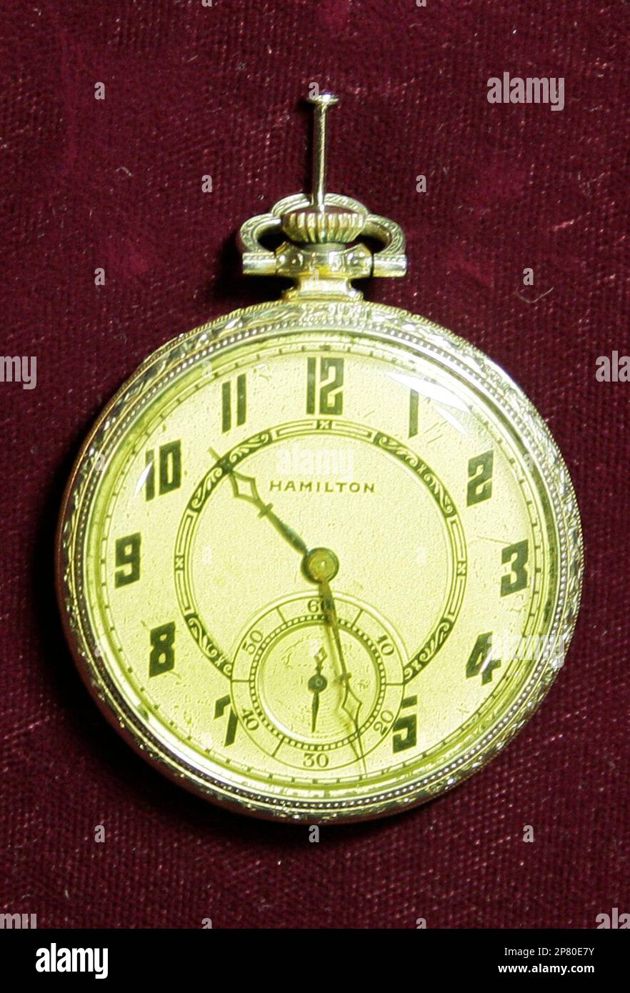 Federal pocket watch top